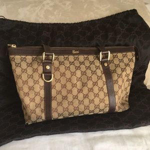 Authentic Gucci Abbey Tote